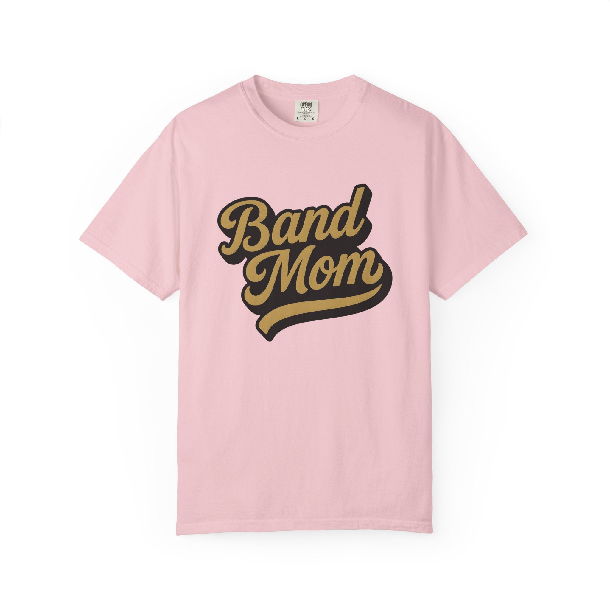 Band Mom Phrase Shirt Moms Sound Gift Women Handwritten Script Tee Concert Mom T-Shirt Mom Fan Typography Tshirt Audio Graphic Classic