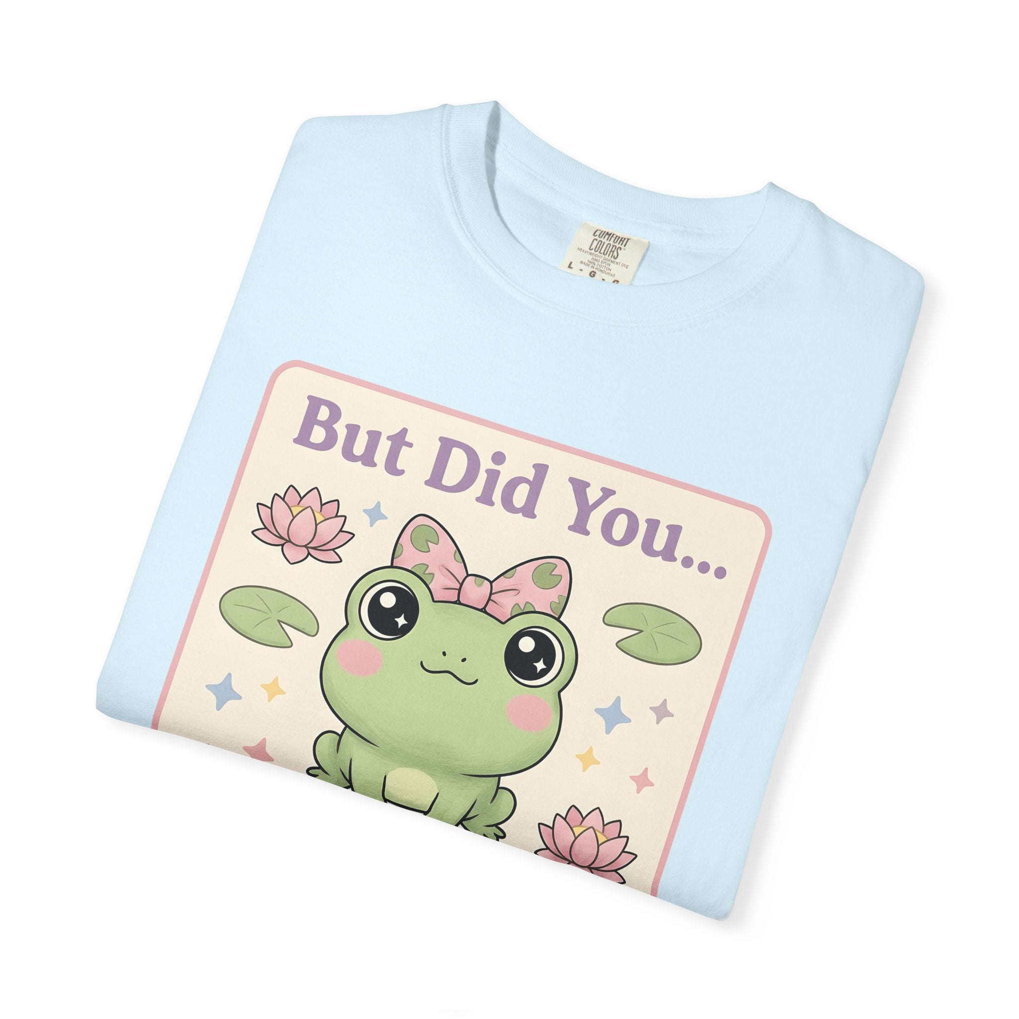 Cute Frog Shirt Teachers Classroom Gift Women Kawaii Tee Toad T-Shirt Educator Enthusiast Cartoon Tshirt Classroom Graphic Pastel Lotus
