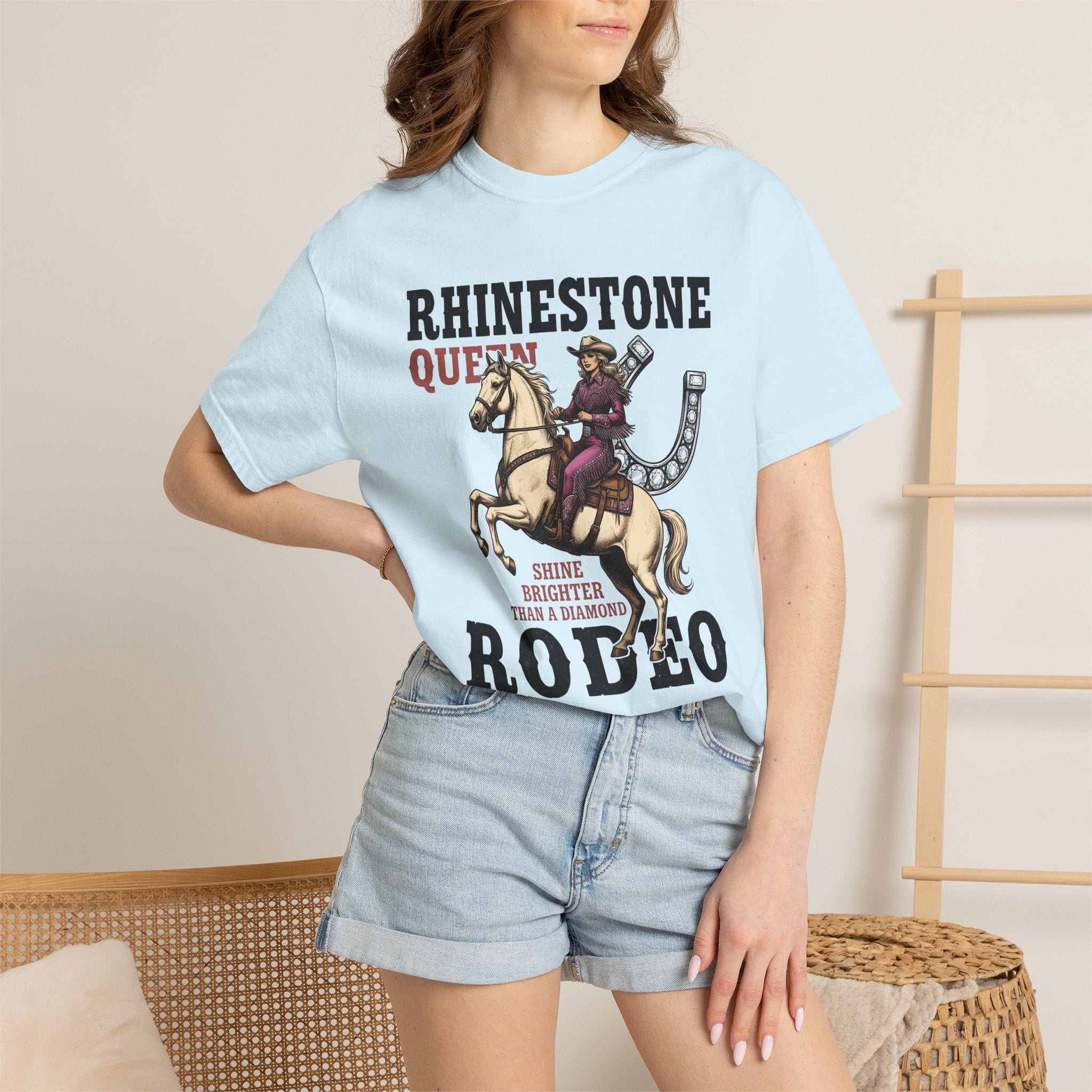 Cowgirl Pony Horse Shirt Cowgirl Livestock Gift Women Traditional Western Tee Horse T-Shirt Cowgirl Fan Western Tshirt Livestock Graphic