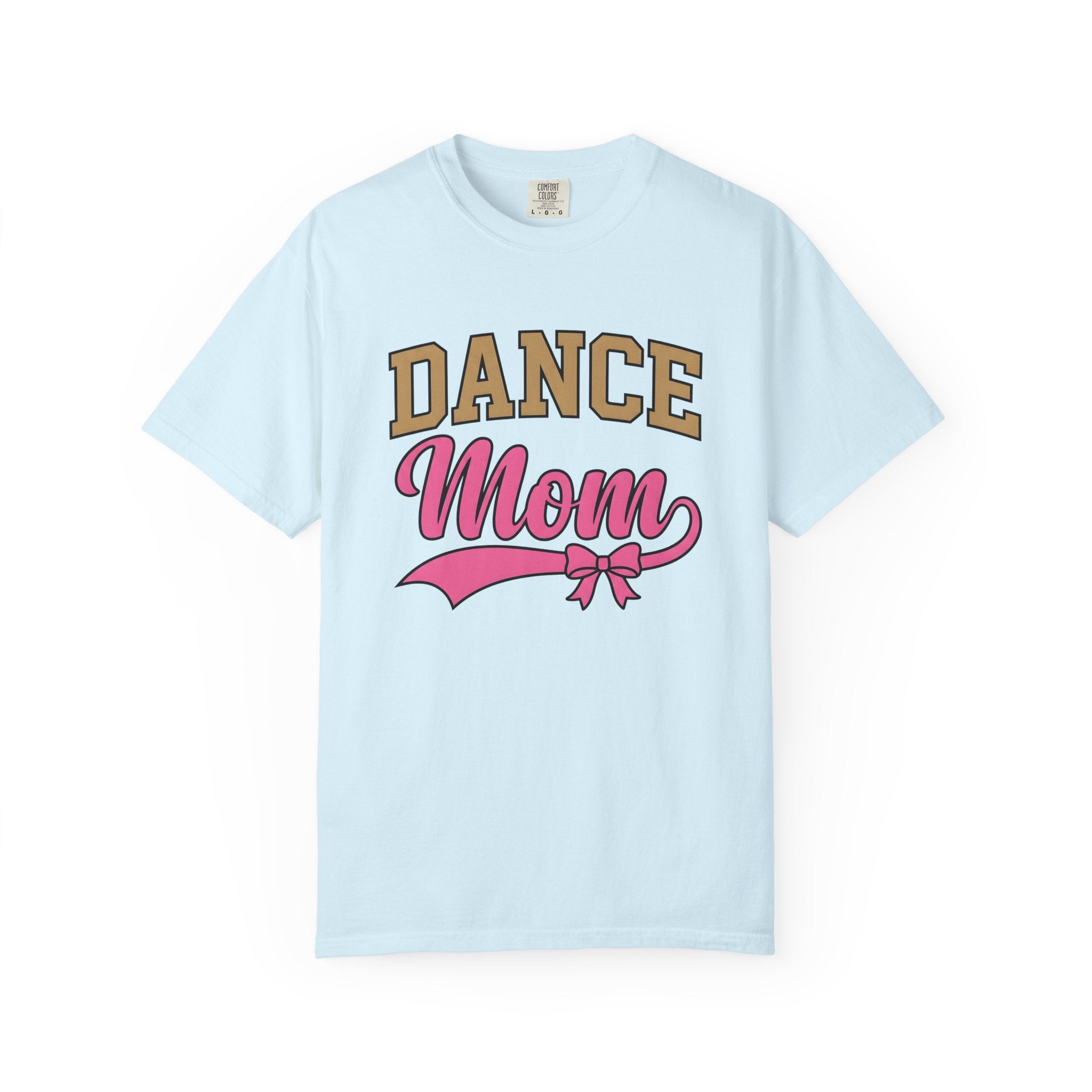 Bow Design Shirt Moms Recital Gift Women Thick Tee Bow T-Shirt Motherhood Enthusiast Bold Tshirt Performance Graphic Old School Tie Tshirt