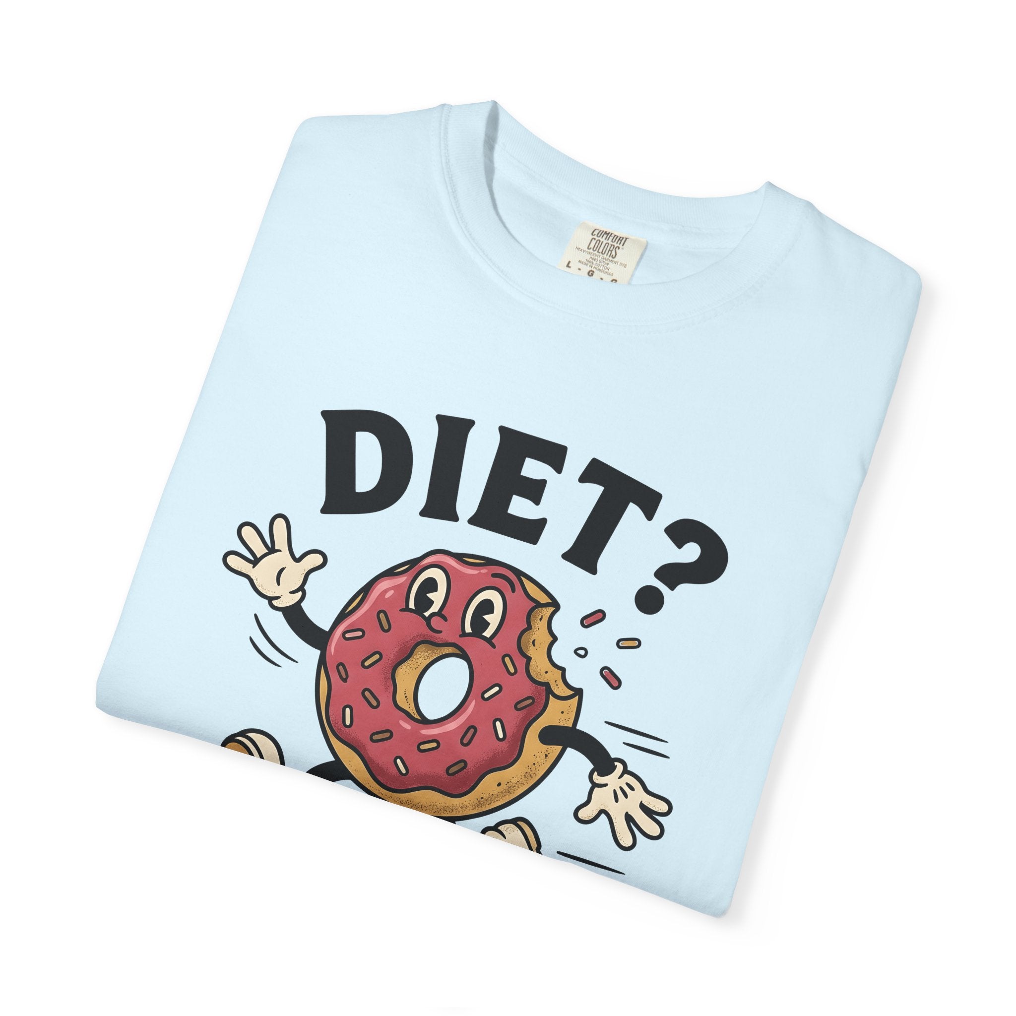 Donut Character Shirt Desserts Humor Gift Women Cartoon Tee Doughnut T-Shirt Pastry Fan Comic Tshirt Funny Graphic Retro Sprinkles Tshirt