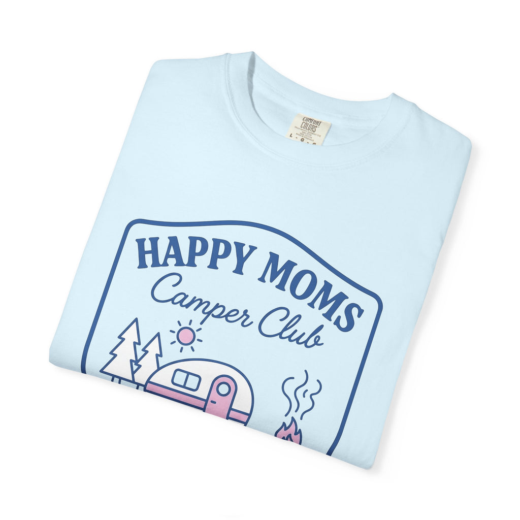 Rv Shirt Mom Outdoors Gift Women Sketch Tee Camper T-Shirt Mother Fan Illustrated Tshirt Adventure Graphic Vintage Fire Pit Tshirt