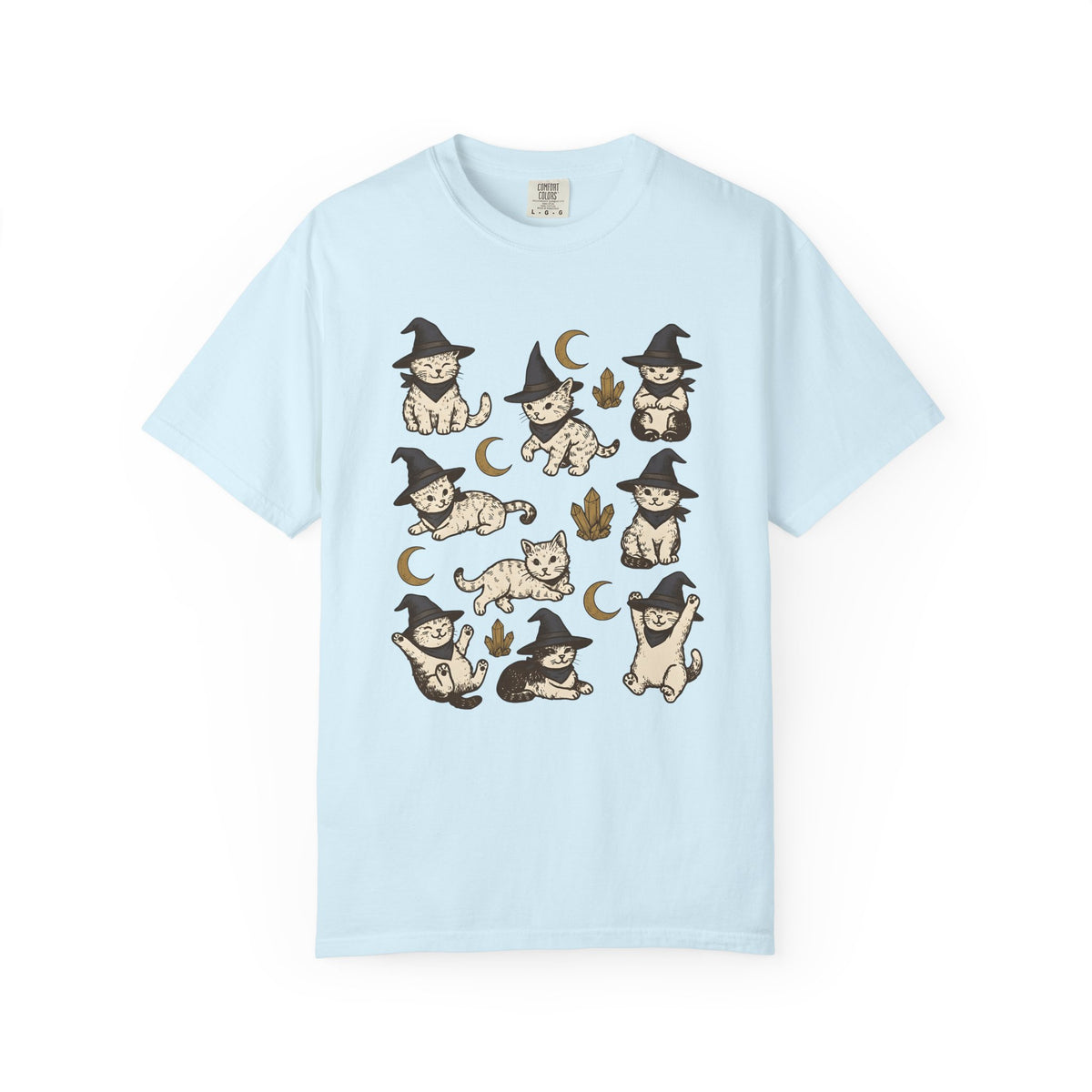 Magic Cat Shirt Cat Fall Unisex Gift Nostalgic Tee Kitten T-Shirt Cat Fan Feline