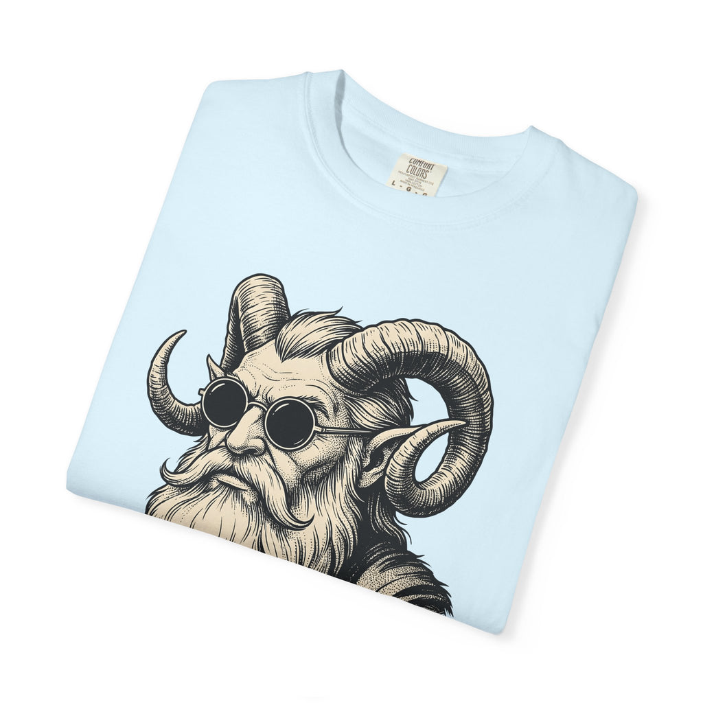 Krampus Head Shirt Christmas Gothic Gift Women Tattoo Tee Krampus T-Shirt Xmas Fan Traditional Tshirt Dark Graphic Vintage Sunglasses Tshirt