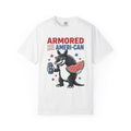 Armadillo Clipart Shirt 4th Of July Freedom Gift Women Hand Drawn Tee Dillo T-Shirt Patriot Fan Handdrawn Tshirt Liberty Graphic Classic