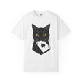 Black Kitty Shirt Cat Casino Gift Women Digital Tee Cat T-Shirt Cat Fan Pixel Tshirt Gambling Graphic Retro Card Tshirt