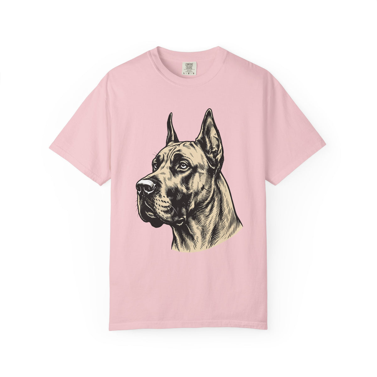 Dane Dog Shirt Dog Animals Unisex Gift Line Drawing Tee Great Dane T-Shirt Dog