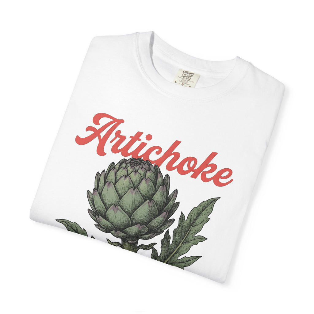 Artichoke Graphic Shirt Vegetable Foodie Gift Women Botanical Tee Artichoke T-Shirt Veggie Fan Herbaceous Tshirt Gourmet Graphic Vintage