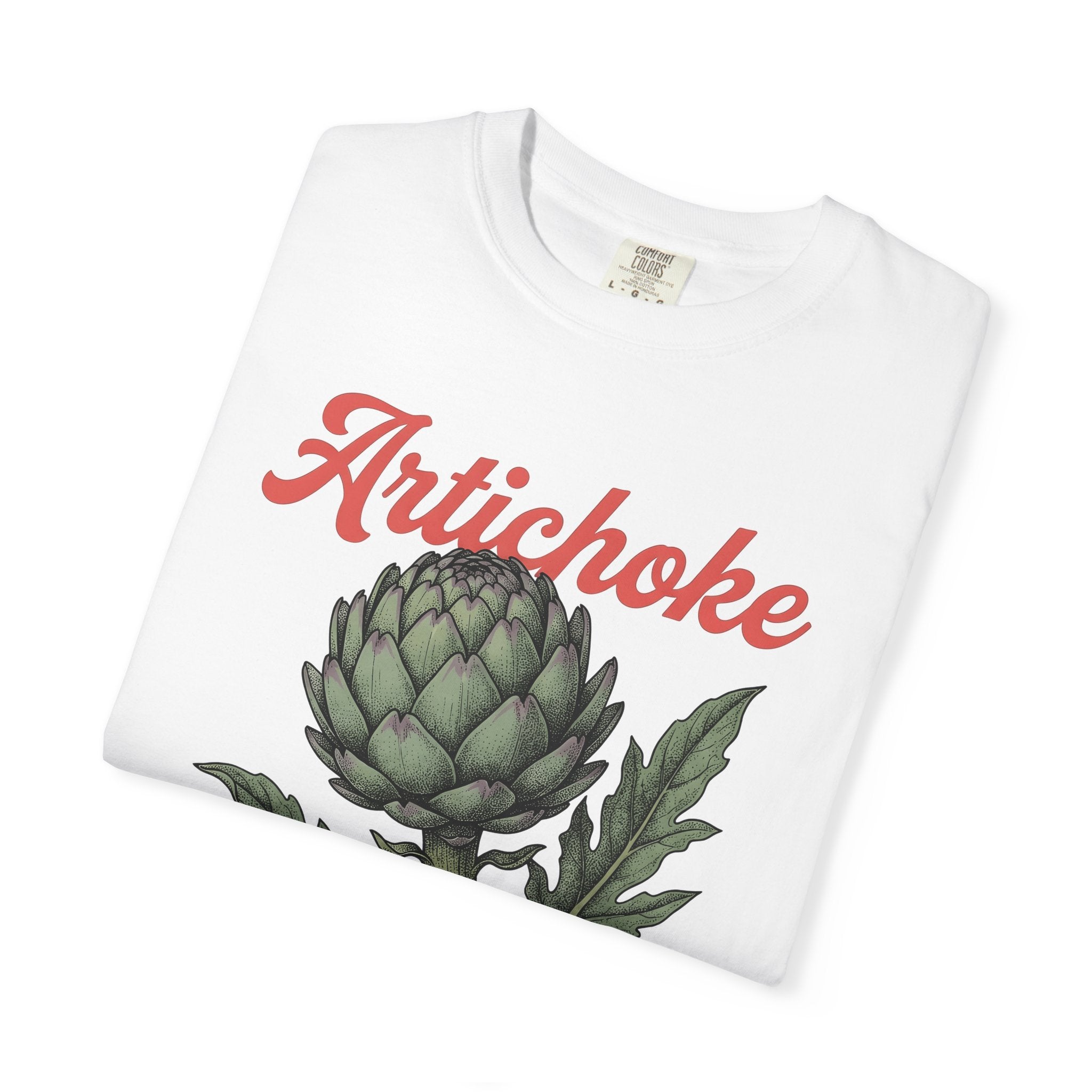 Artichoke Graphic Shirt Vegetable Foodie Gift Women Botanical Tee Artichoke T-Shirt Veggie Fan Herbaceous Tshirt Gourmet Graphic Vintage