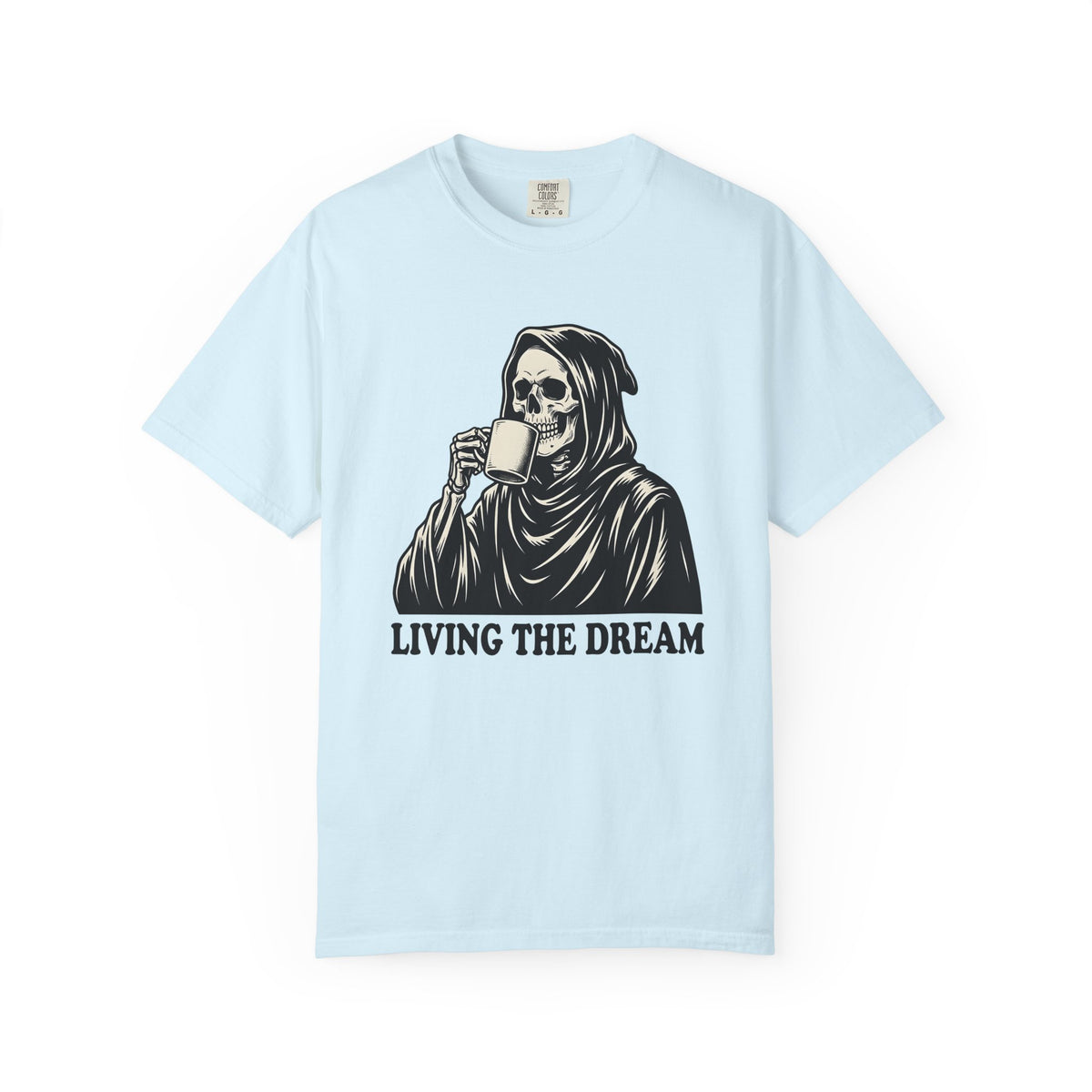 Reaper Skull Shirt Halloween Brew Gift Women Horror Tee Grim Reaper T-Shirt Halloween Fan Spooky Tshirt Coffee Graphic Classic Coffee Cup