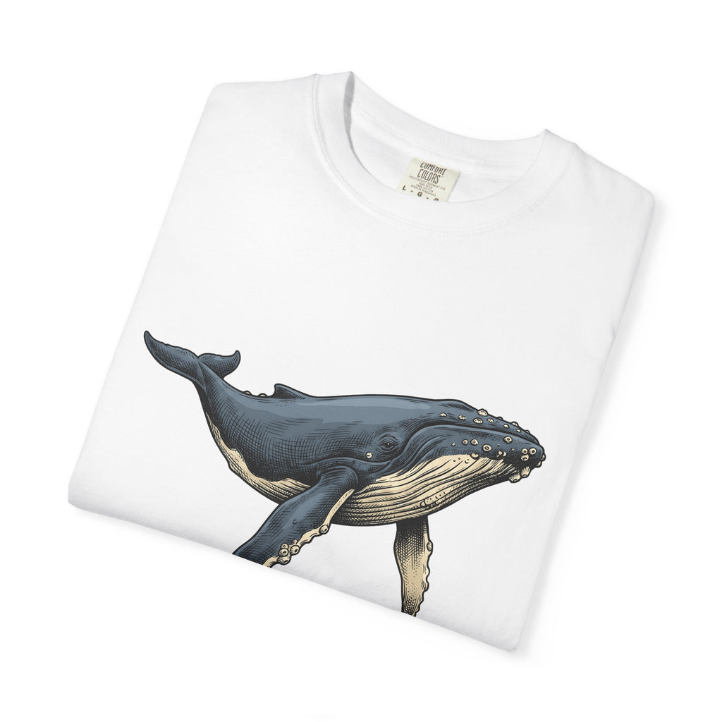 Whale Shirt Animals Nautical Gift Women Vintage Tee Orca T-Shirt Wildlife Fan Cetacean Tshirt Marine Graphic Hand Drawn Ocean Tshirt