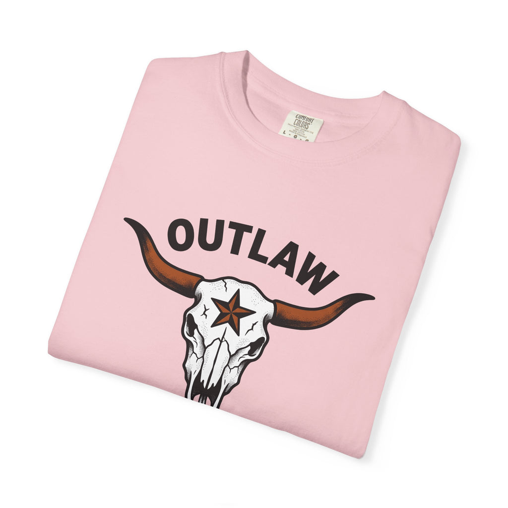 Bull Head Skull Shirt Cowgirl Livestock Gift Women Country Tee Skull T-Shirt Cowgirl Fan Rustic Tshirt Farm Graphic Old School Star Shape