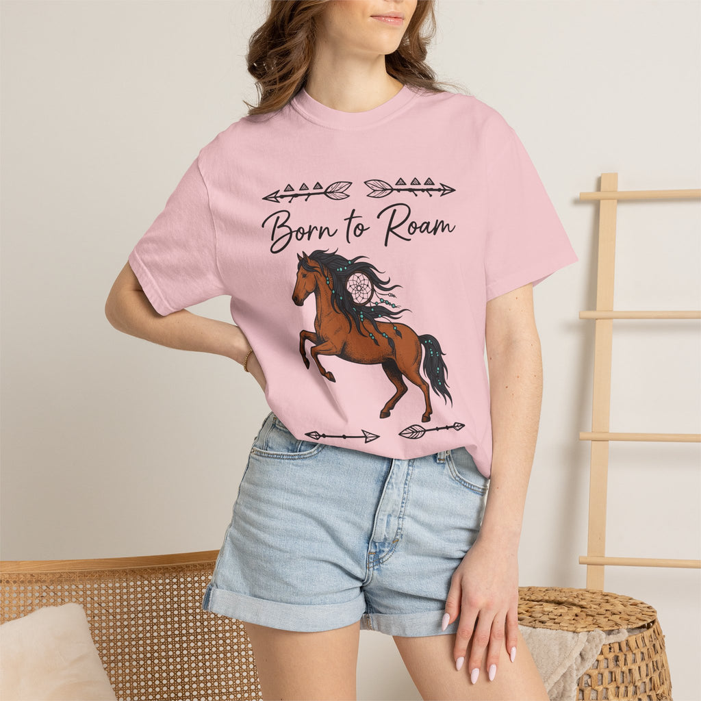Horse Graphic Shirt Cowgirl Western Gift Women Boho Tee Equine T-Shirt Rodeo Fan Hippie Tshirt Cowboy Graphic Vintage Arrow Tshirt