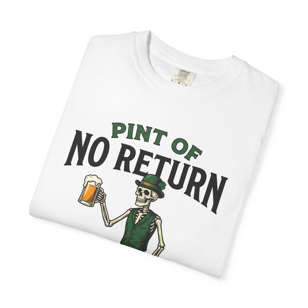 Skeleton Leprechaun Shirt St Patrick's Day Drinking Gift Women Vintage Tee Leprechaun T-Shirt Irish Fan Distressed Tshirt Boozy Graphic
