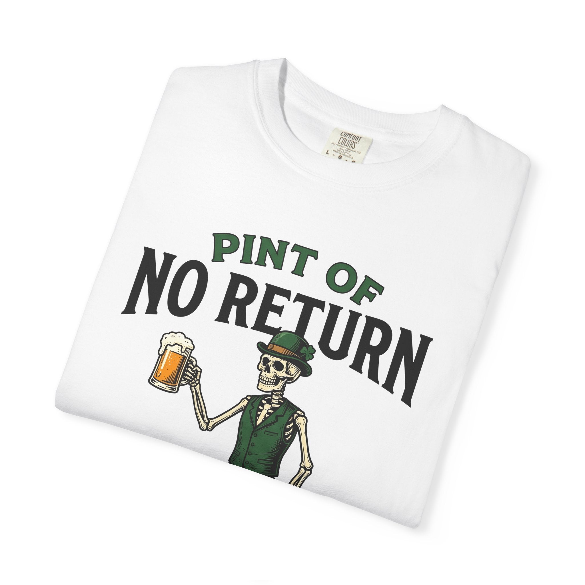 Skeleton Leprechaun Shirt St Patrick's Day Drinking Gift Women Vintage Tee Leprechaun T-Shirt Irish Fan Distressed Tshirt Boozy Graphic