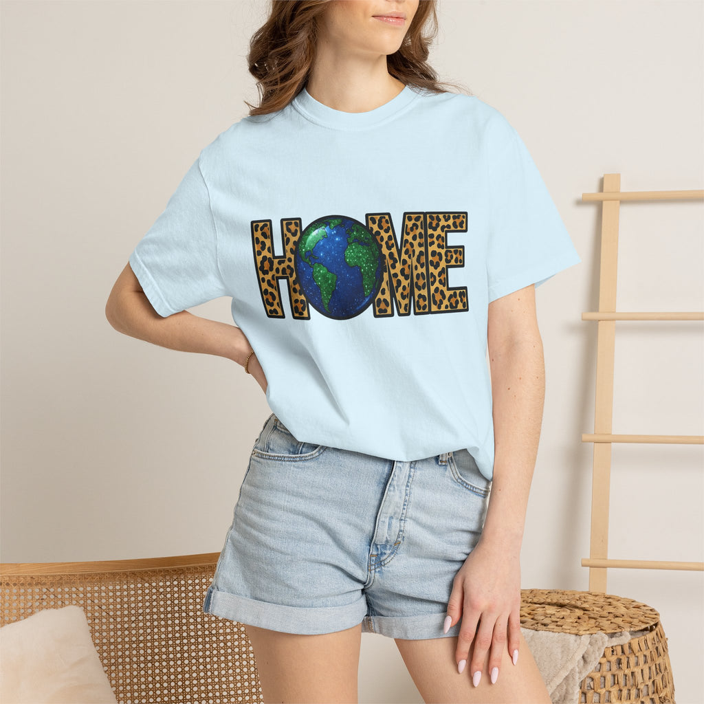 World Cat Spots Shirt Earth Furnishing Gift Women Sequin Tee Cat Places T-Shirt Environmentalist Enthusiast Glitter Tshirt Decor Graphic