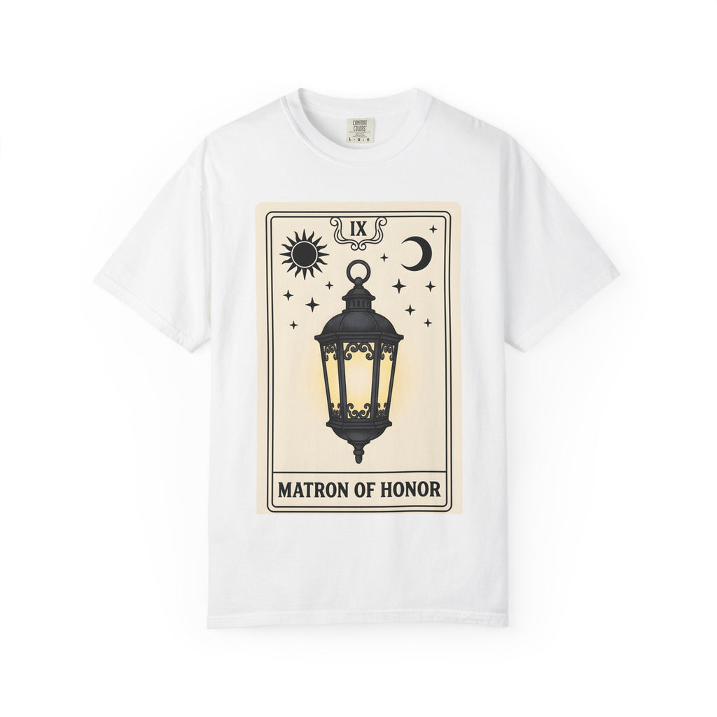 Tarot Card Lantern Shirt Boho Chic Wedding Gift Women Mystical Tee Lantern T-Shirt Bohemian Enthusiast Esoteric Tshirt Bridal Graphic