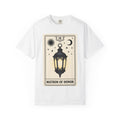 Tarot Card Lantern Shirt Boho Chic Wedding Gift Women Mystical Tee Lantern T-Shirt Bohemian Enthusiast Esoteric Tshirt Bridal Graphic