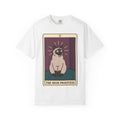 Oracle Cat Shirt Boho Chic Spirituality Gift Women Minimalist Tee Cat T-Shirt Bohemian Fan Simple Tshirt Spiritual Graphic Antique Halo