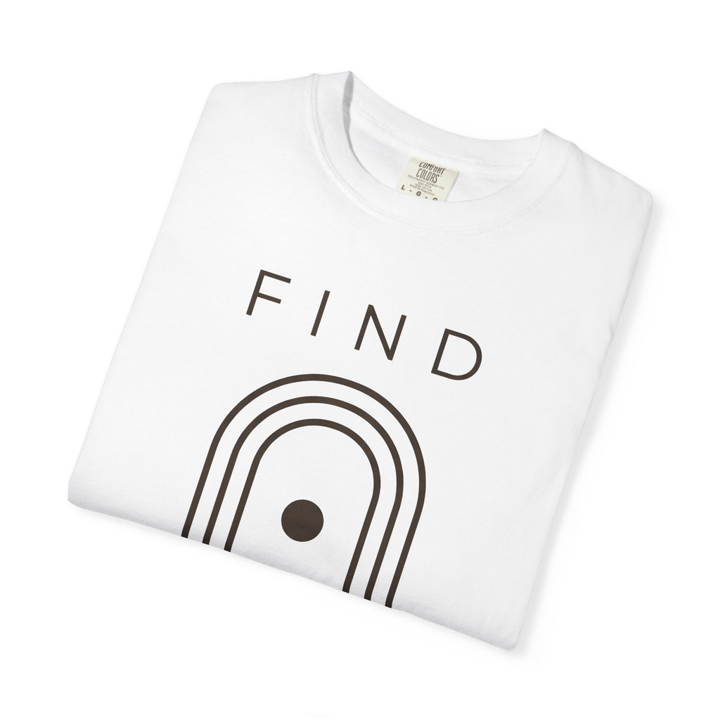 Abstract Arch Shirt Sports Relaxation Gift Women Simple Tee Archway T-Shirt Athlete Fan Minimalist Tshirt Chill Graphic Contemporary