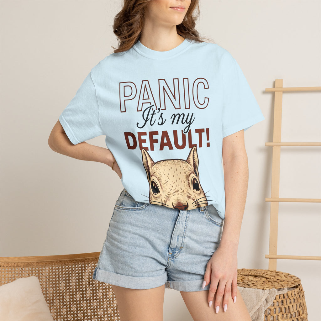 Squirrel Mug Shirt Funny Nature Gift Women Sketch Tee Coffee Mug T-Shirt Comedy Fan Squirrel Illustration Line Art Animal Comedy Tshirt