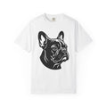 French Bulldog Shirt Dog Wildlife Gift Women Modern Art Tee Bulldog T-Shirt Dog Fan Artistic Tshirt Wildlife Graphic Clean Canine Portrait
