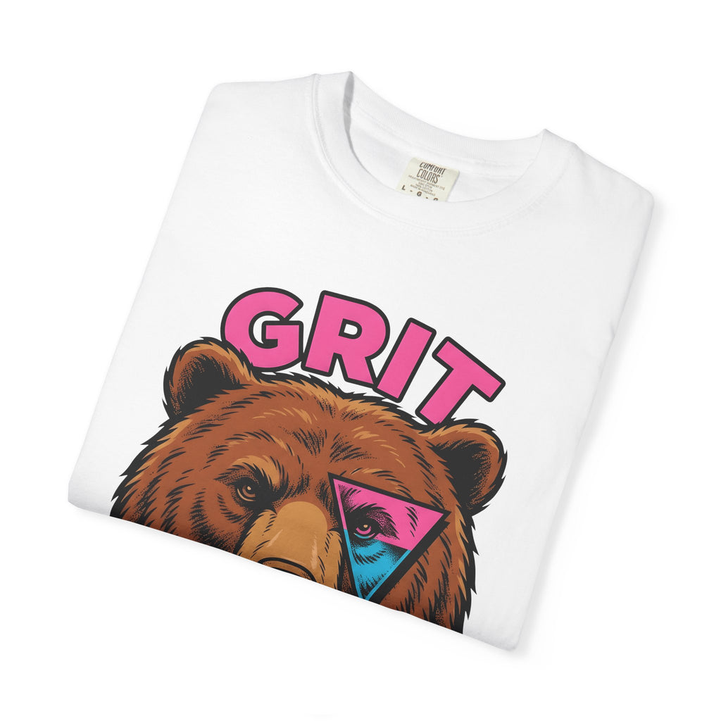 Bear Head Shirt Animals Wildlife Gift Women Modern Graphic Tee Bear T-Shirt Animal Fan Graphic Tshirt Wildlife Graphic Classic Triangle Form
