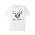 Snare Drum Shirt 4th Of July Freedom Gift Women Hand Drawn Tee Drum Snare T-Shirt Fireworks Fan Drum Tshirt Liberty Graphic Sketch