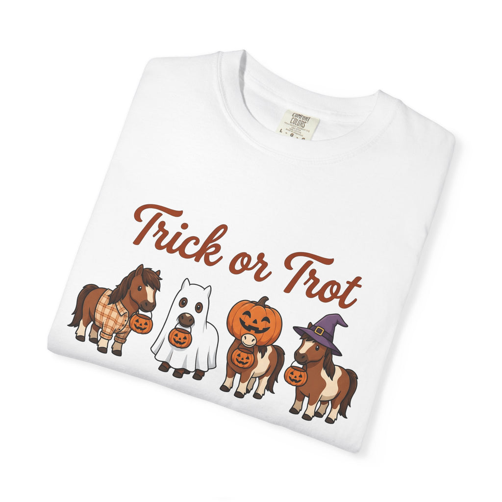 Horse Gear Shirt Halloween Critters Gift Women Lovable Tee Equestrian T-Shirt Halloween Fan Cute Tshirt Creature Graphic Graphic Pumpkin