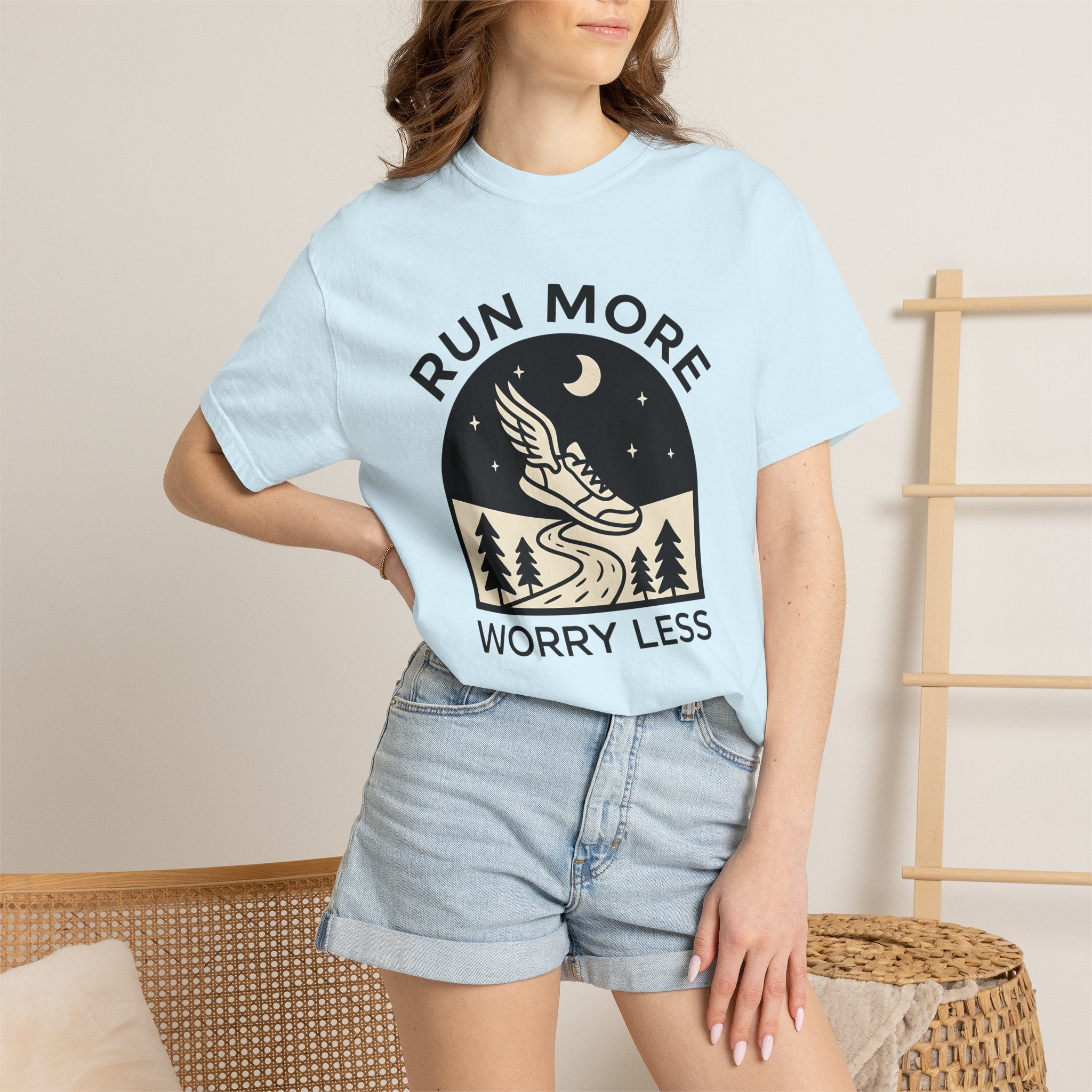 Winged Running Shoe Shirt Sports Outdoors Gift Women Minimalist Tee Flying Shoe T-Shirt Athlete Enthusiast Simple Tshirt Nature Graphic