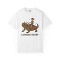 Bony Cowboy Shirt Cowgirl Rodeo Gift Women Traditional Tee Cowpoke T-Shirt Cowgirl Fan Classic Tshirt Rodeo Graphic Ink Drawing Horned Gecko