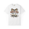 Skulls Bow Shirt Halloween Gothic Gift Women Vintage Tee Skull T-Shirt Horror Fan Retro Tshirt Dark Graphic Hand Drawn Bats Tshirt