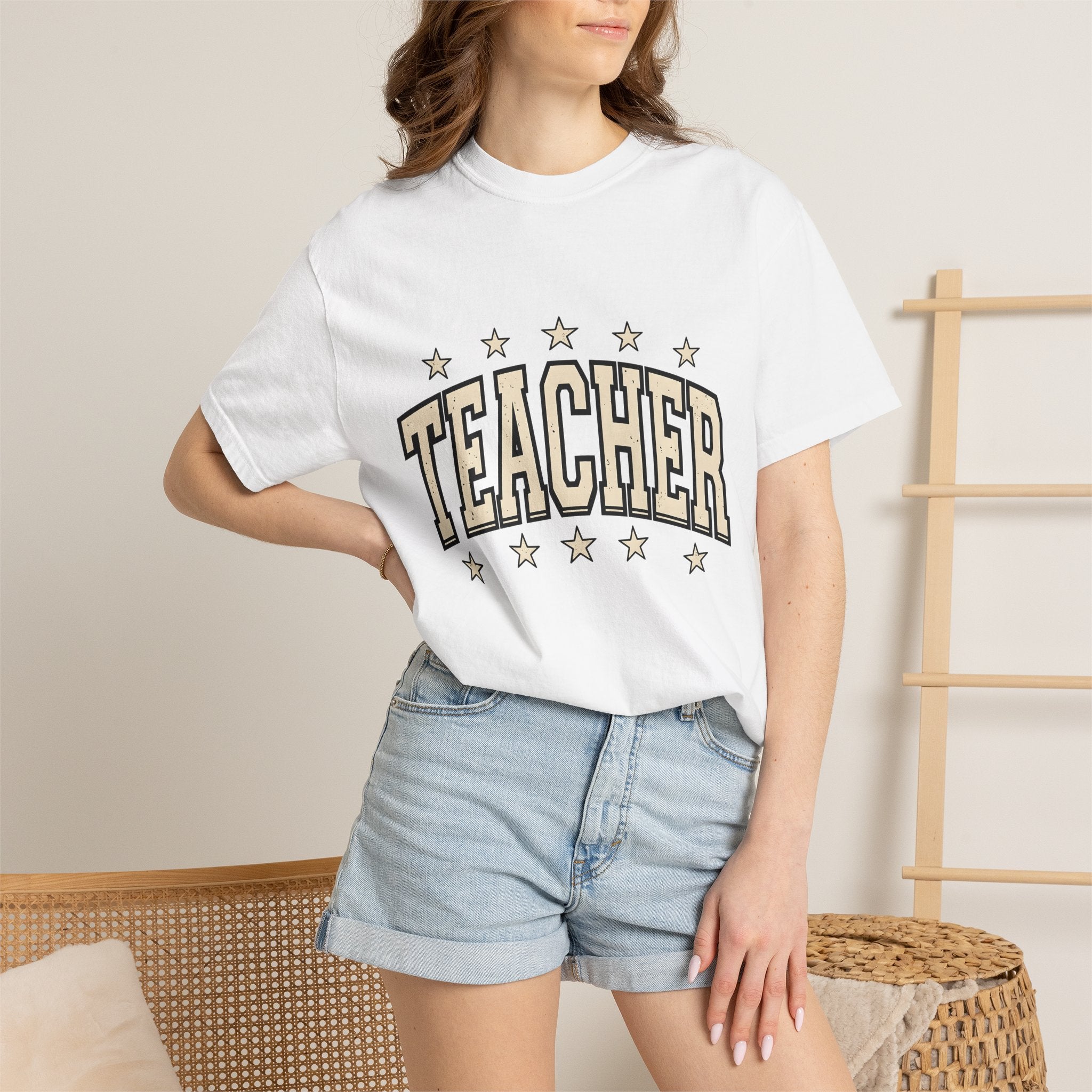 Instructor Graphic Shirt Teacher Recognition Gift Women Antique Tee Graphic T-Shirt Educator Enthusiast Vintage Tshirt Appreciation Graphic