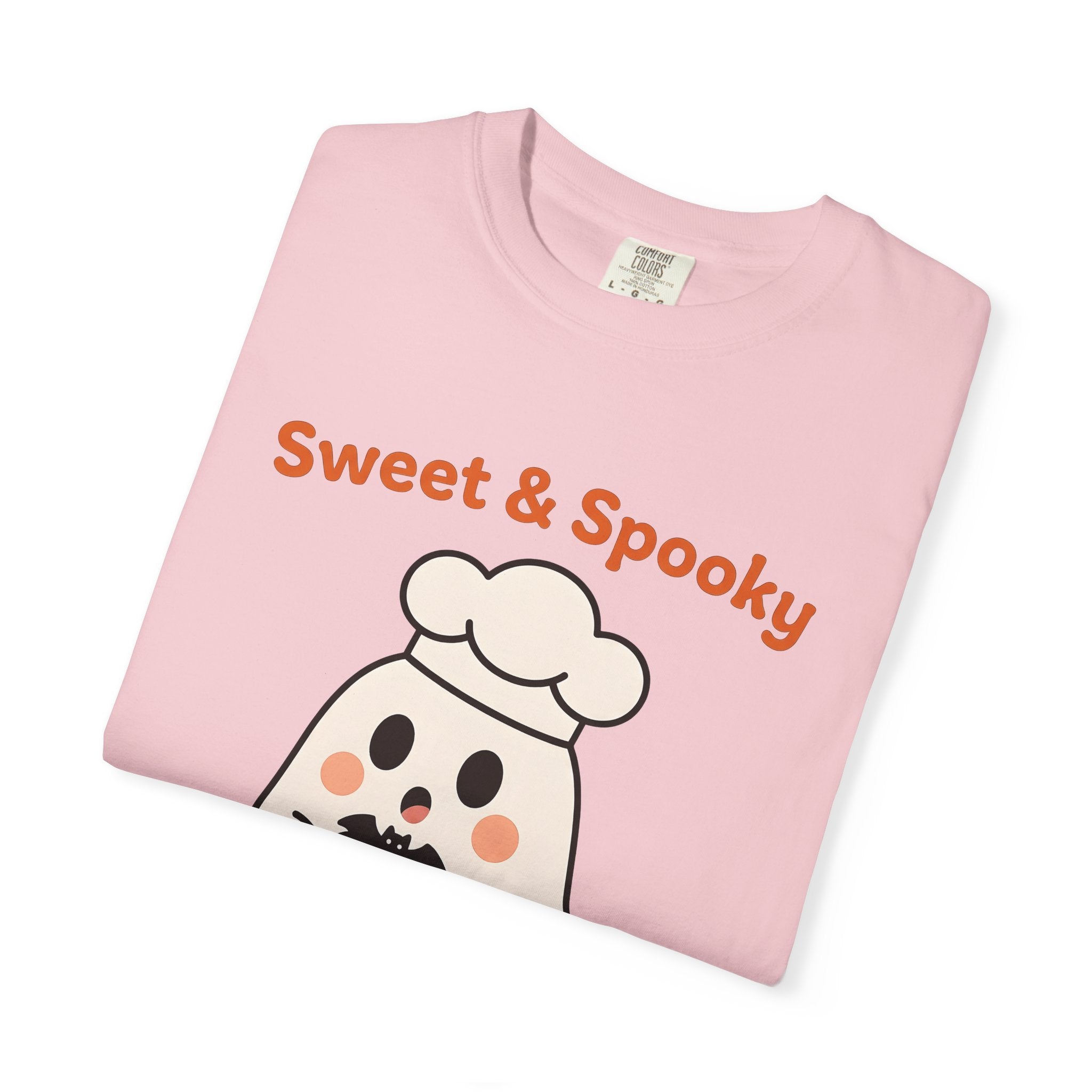 Spooky Baker Shirt Halloween Pastry Gift Women Cute Tee Baker T-Shirt Horror Fan Creepy Tshirt Bakery Graphic Comic Muffin Tshirt