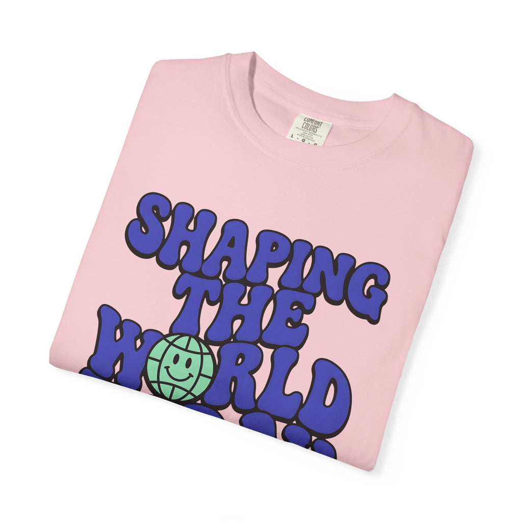 Joyful World Shirt Teachers Thanks Gift Women Playful Tee Happiness T-Shirt Educator Enthusiast Fun Tshirt Appreciation Graphic Old School