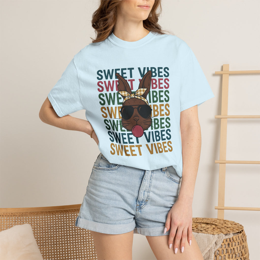 Bunny Glasses Shirt Easter Creature Gift Women Line Art Tee Spectacles T-Shirt Easter Fan Eyewear Tshirt Creature Graphic Hand Drawn Band