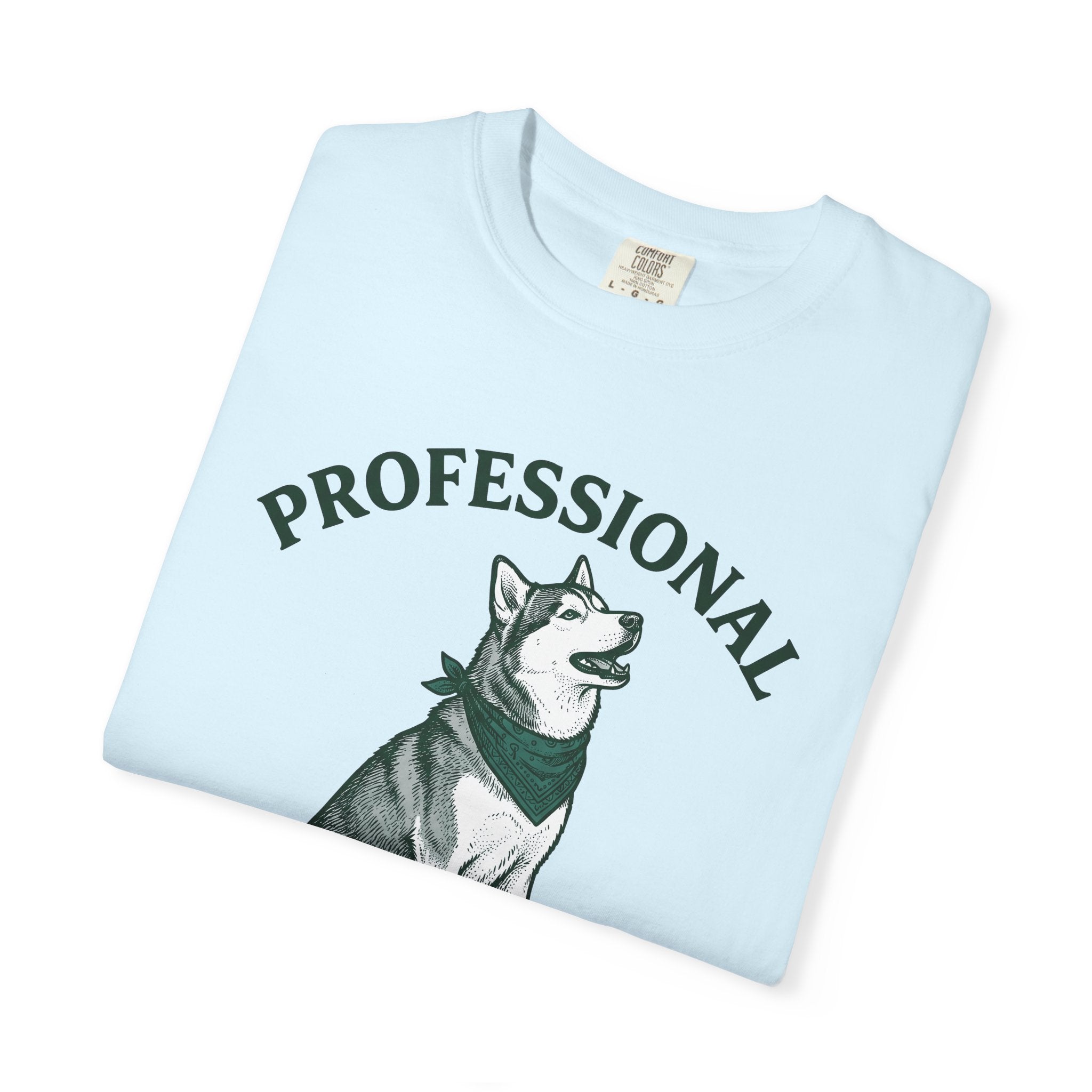 Husky Puppy Shirt Dog Animal Gift Women Retro Tee Siberian Husky T-Shirt Dog Fan Canine Graphic Tshirt Sketch Scarf Tshirt