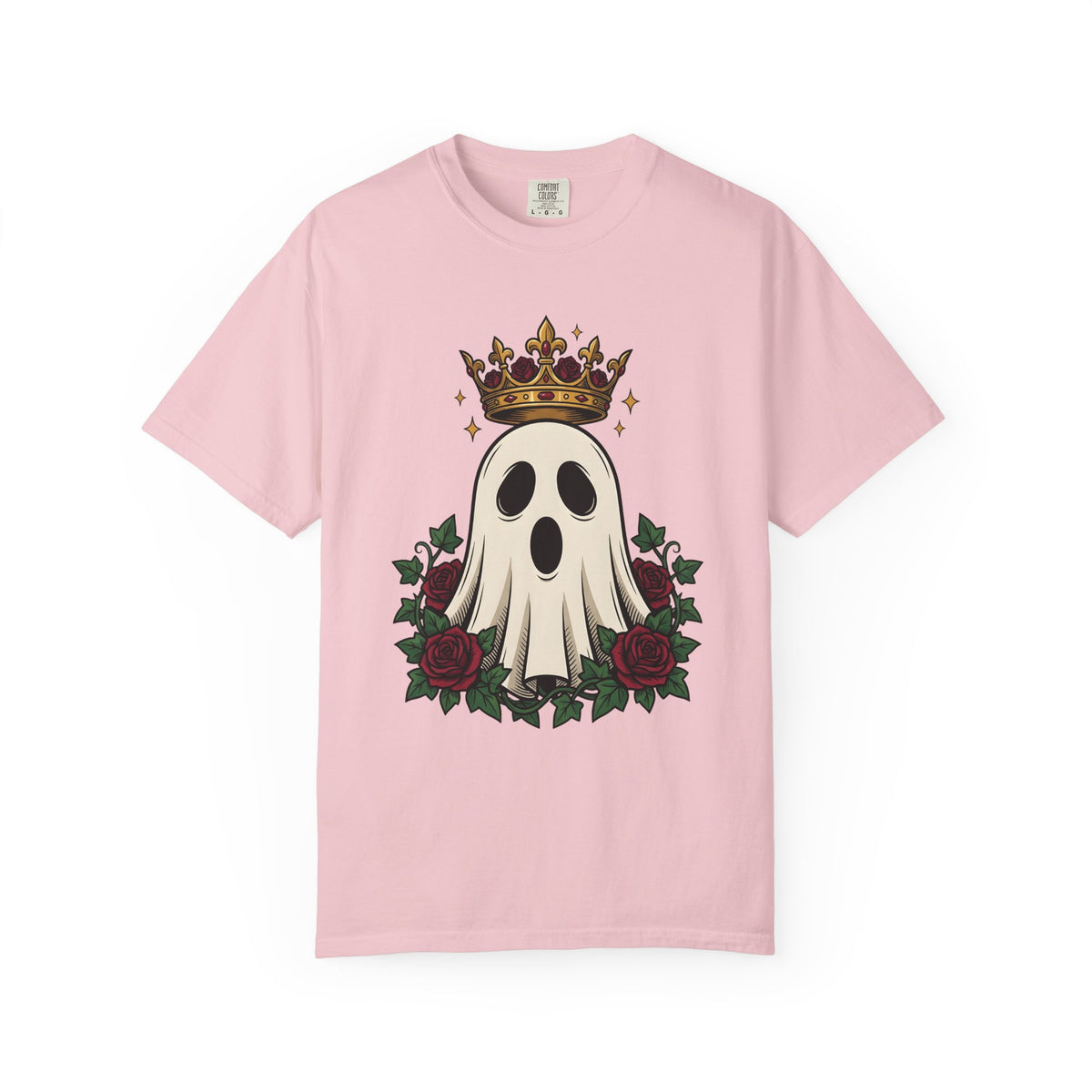Spirit Crown Shirt Halloween Dark Unisex Gift Ink Tee Diadem T-Shirt Horror Fan