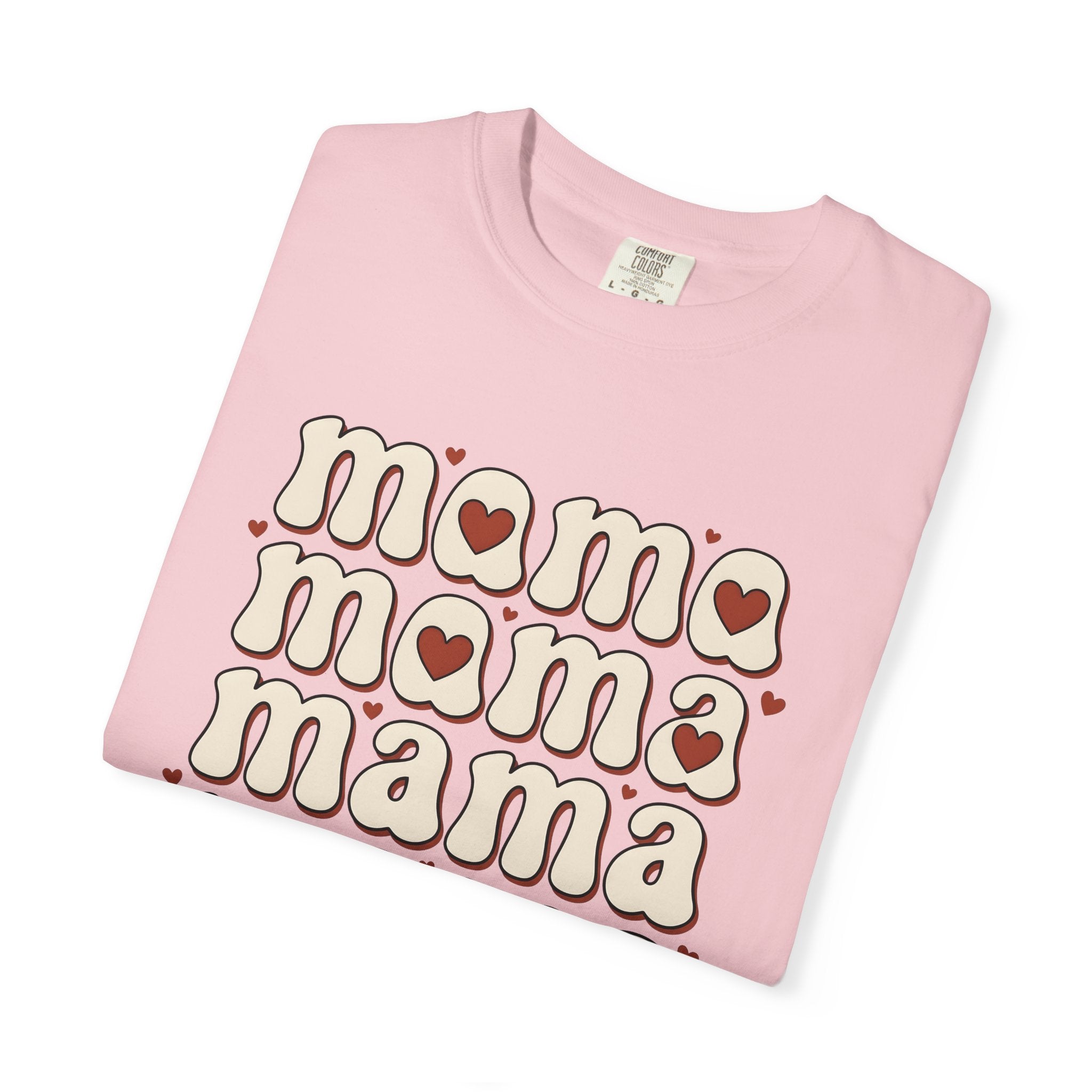 Old School Mom Text Shirt St. Valentine's Day Caregiver Gift Women Retro Tee Mom Shirt Valentine's Day Enthusiast Vintage Tshirt Nanny
