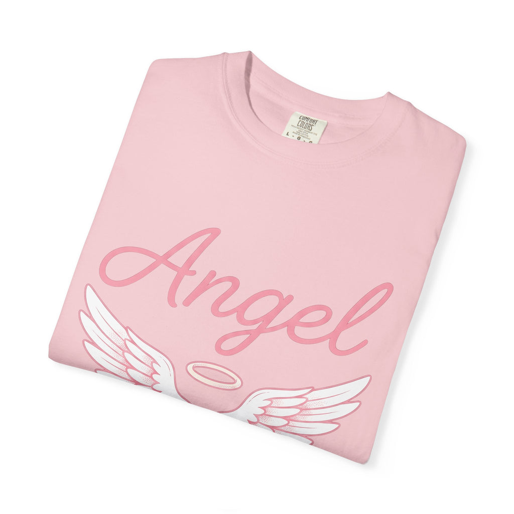 Angel Wings Shirt Angel Holistic Gift Women Playful Tee Feathered Wings T-Shirt Spiritual Fan Whimsical Tshirt Wellness Graphic Neat Halo