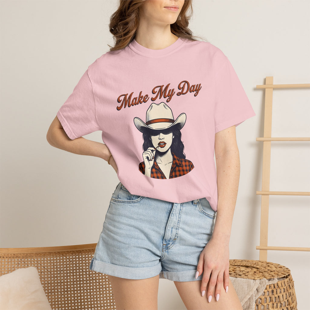 Cowgirl Print Shirt Cowgirl Cowboy Gift Women Distressed Tee Western Tee Rodeo Fan Vintage Tshirt Cowboy Graphic Classic Western Hat Tshirt