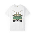 Canine Truck Shirt Dog Sporting Goods Gift Women Distressed Tee Dog Truck T-Shirt Dog Fan Vintage Tshirt Outdoor Graphic Cartoon Fishing