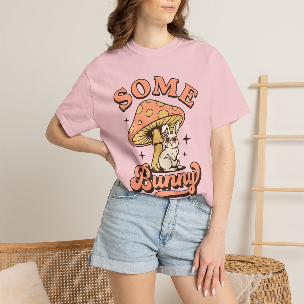 Hare Toadstool Shirt Easter Fauna Gift Women Rustic Tee Rabbit T-Shirt Spring Fan Vintage Tshirt Wildlife Graphic Throwback Twinkles Tshirt