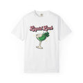 Cocktail Glass Shirt St Patrick's Day Drinking Gift Women Bold Tee Glass T-Shirt St Patricks Fan Vintage Tshirt Boozy Graphic Retro Shamrock