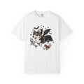 Corgi Bat Wings Shirt Halloween Animal Gift Women Neo Traditional Tee Pembroke Welsh Corgi T-Shirt Spooky Fan Tattoo Tshirt Creature Graphic