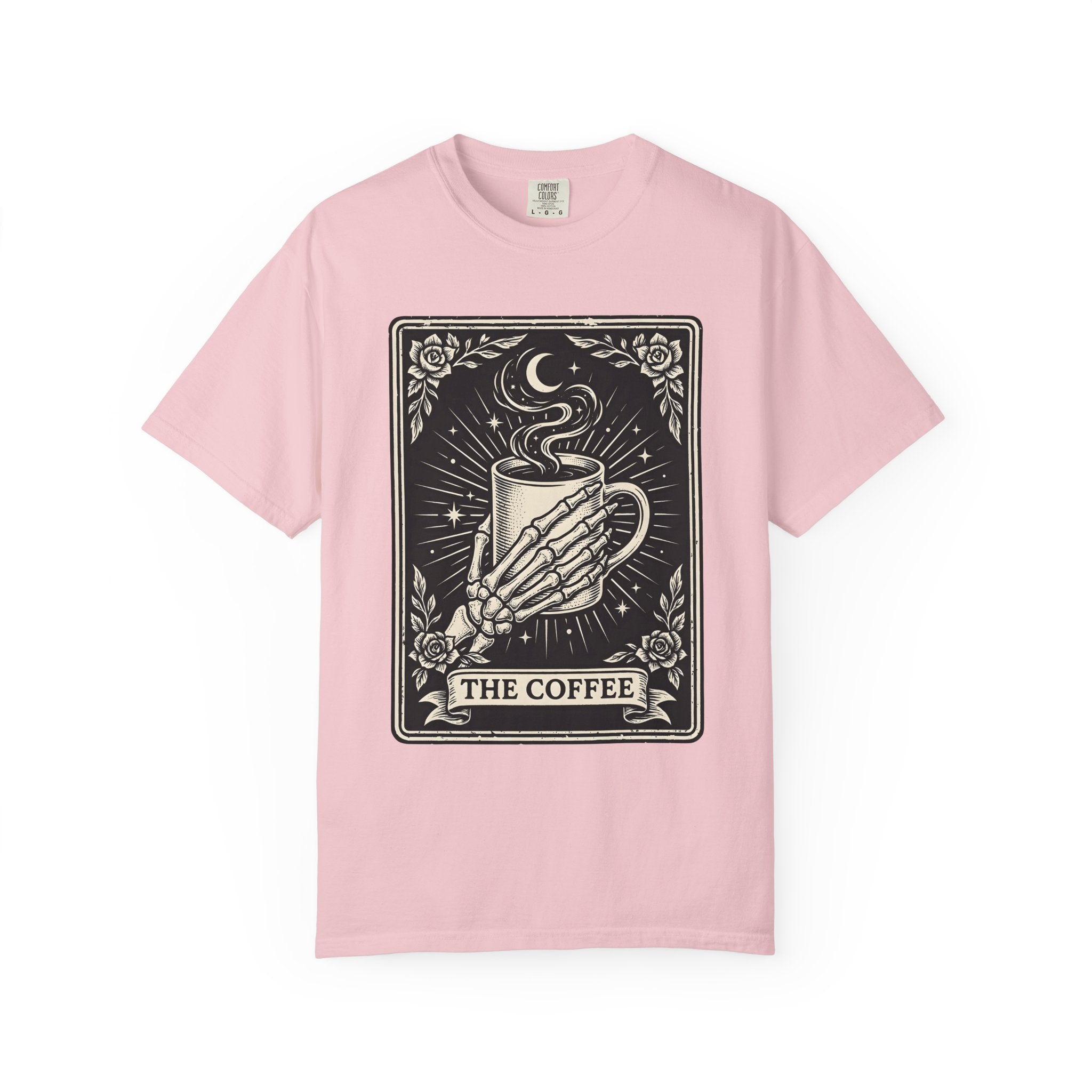 Bone Hand Coffee Cup Shirt Boho Chic Java Gift Women Mysterious Tee Coffee Mug T-Shirt Bohemian Fan Coffee Cup Tshirt Caffee Graphic Classic