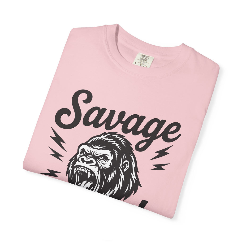 Ape Head Shirt Animals Outdoors Gift Women Pop Art Tee Monkey T-Shirt Wildlife Fan Primal Graphic Tshirt Classic Lightning Streaks Tshirt