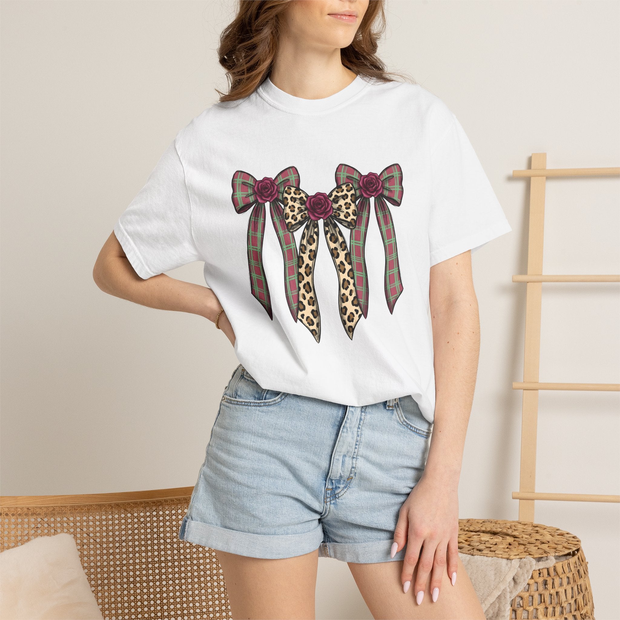 Rose Hair Clip Shirt Easter Arrangement Gift Women Modern Farmhouse Tee Hair Clips T-Shirt Easter Fan Rustic Tshirt Bouquet Graphic