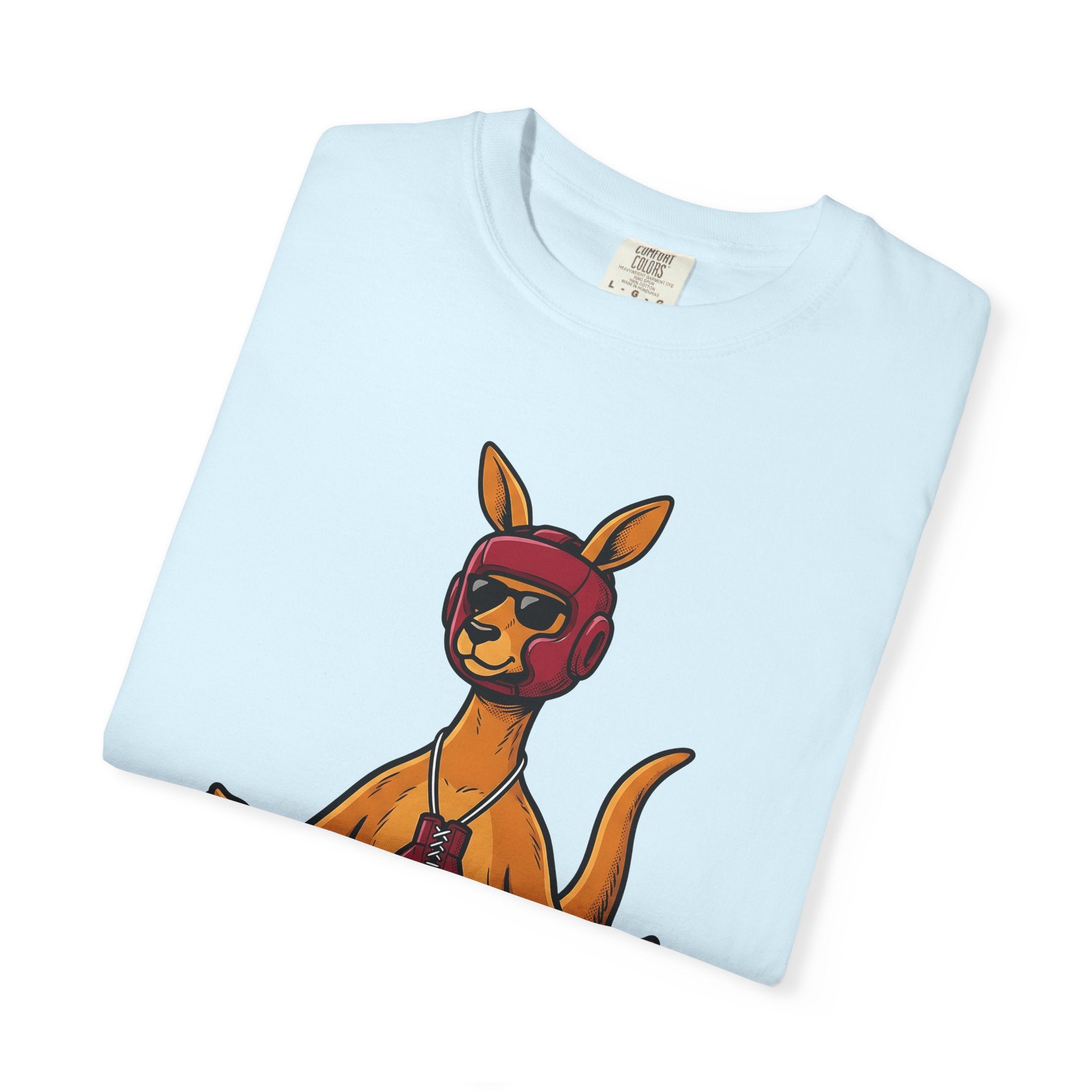 Fighting Kangaroo Shirt Sports Fitness Gift Women Comic Tee Roo T-Shirt Athlete Enthusiast Cartoon Tshirt Workout Graphic Vintage Mitts