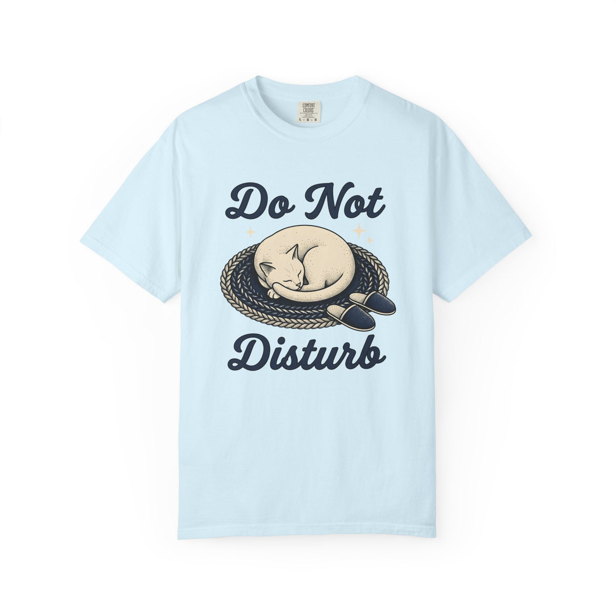 Napping Cat Shirt Cat Comfort Gift Women Retro Tee Kitten T-Shirt Cat Fan Vintage Tshirt Cozy Graphic Sketch House Shoes Tshirt